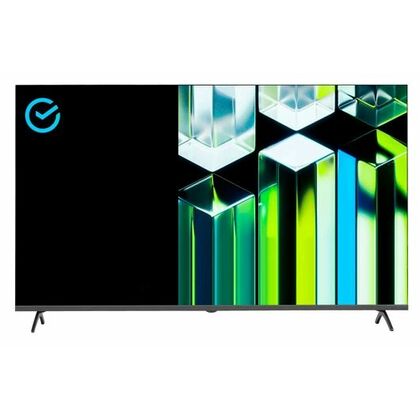 Телевизор 55" SBER SDX-55UQ5235 QLED, Салют ТВ, 4K Ultra HD, 60 Гц, HDMI х3, USB х2, серый