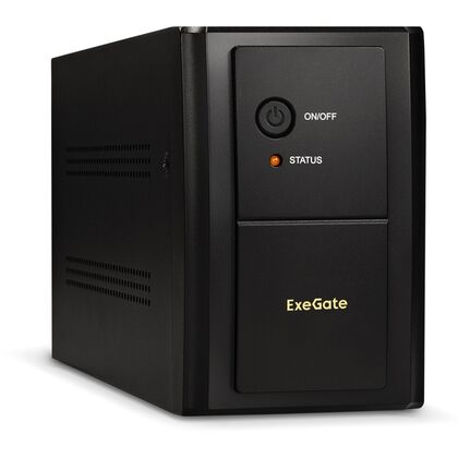 ИБП ExeGate SpecialPro UNB-2000 2000ВА/ 1200Вт, 4xSchuko, AVR, USB, (Аккумулятор 12В/ 9Ач*2)