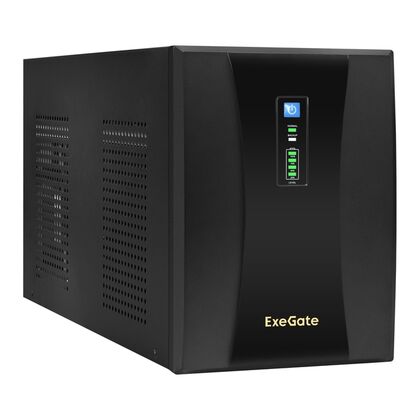 ИБП ExeGate SpecialPro UNB-3000 3000ВА/ 1800Вт, 2хSchuko, 4хC13, AVR, USB, (Аккумулятор 12В/ 9Ah*4)