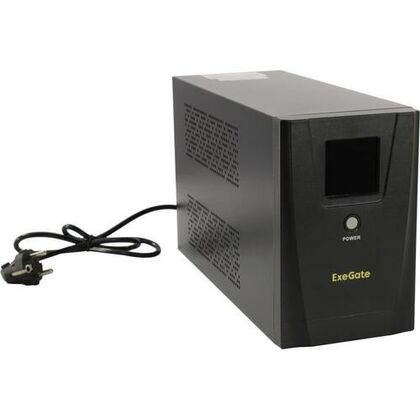ИБП ExeGate SpecialPro Smart LLB-1600 1600ВА/ 950Вт, 2хSchuko, 3хC13, AVR, USB, (Аккумулятор 12В/ 9Ah*2)