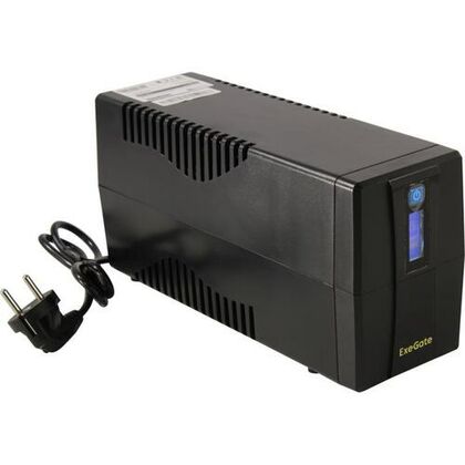 ИБП ExeGate Power Smart ULB-1000 1000ВА/ 550Вт, 4хC13, AVR, (Аккумулятор 12В/ 9Ah)