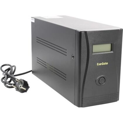 ИБП ExeGate SpecialPro Smart LLB-1000 1000ВА/ 650Вт, 4хSchuko, AVR, (Аккумулятор 12В/ 7,2Ah*2)