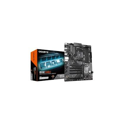 Материнская плата Gigabyte AM4: B550 EAGLE  [B550, 4хDDR4, 5хPCIe16, 4хSATA3, 2хМ2, 3xUSB 3, 4xUSB 2.0, HDMI, ATX]