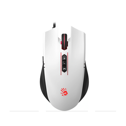 Мышь A4Tech Bloody ES7 оптическая, проводная, USB, игровая, белый (ES7 PANDA WHITE)