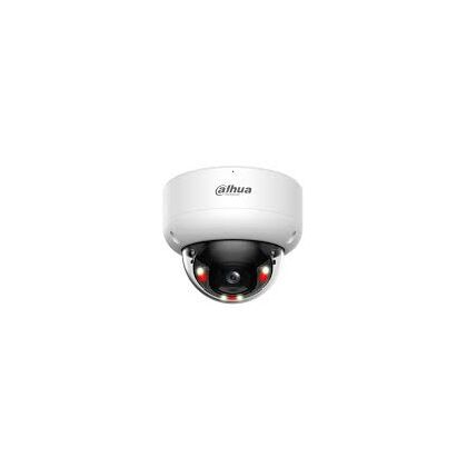 Видеокамера IP 4 Mp уличная Dahua купольная, f: 2.8 мм, 2688*1520, ИК: 40 м, LED:40 м, антивандальная, карта до 512 Gb, микрофон (DH-IPC-HDBW3449EP-S-