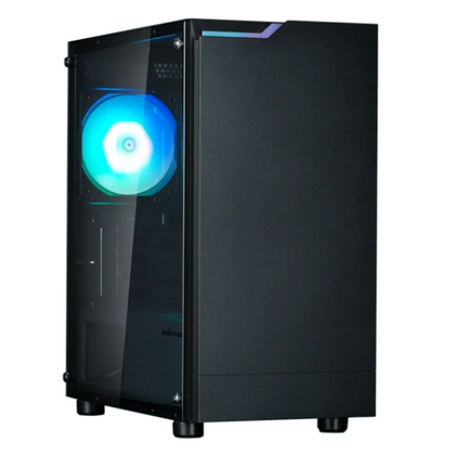 Корпус Zalman Midi-Tower ZM-T4 PLUS (без БП, Боковое стекло, Вентиляторы 120мм: 1xARGB, ГхВхШ: 385x425x208, ) ZM-T4 PLUS