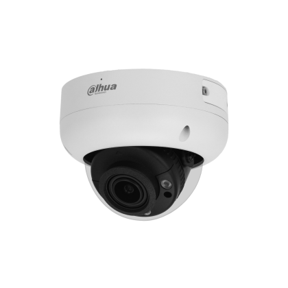 Видеокамера IP 8 Mp уличная Dahua купольная, f: 2.7-13.5 мм, 3840*2160, ИК: 40 м, антивандальная, карта до 256 Gb, микрофон (DH-IPC-HDBW3841RP-ZAS-S2)