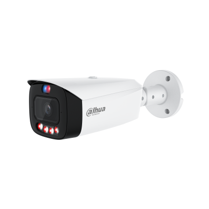 Видеокамера IP 4 Mp уличная Dahua цилиндрическая, f: 2.8 мм, 2688*1520, ИК: 50 м, LED:50 м, карта до 512 Gb, микрофон (DH-IPC-HFW3449T1P-AS-PV-0280B-P