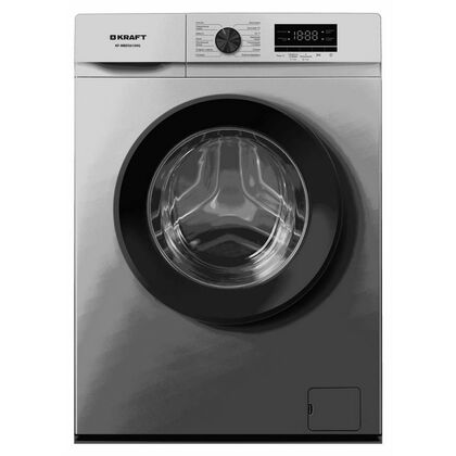 Стиральная машина с паром Kraft KF-MBDS6109G серебристый, 6 кг, инвертор, дисплей -да, глубина - 39 см, 1000 об/ мин