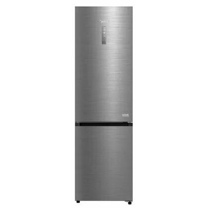 Холодильник с нижней МК Midea MDRB522MGE46OD, серебристый, No Frost, высота - 201, ширина - 59,5, дисплей есть, нулевая зона есть, A++