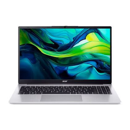 Ноутбук Acer 15,6"/ Intel i5-12450H (2.0GHz до 4.4GHz)/ 16Гб/ SSD 512Гб/ Intel UHD Graphics (1920x1080) IPS/ Без ОС/ Серебристый AL15-71P-5073 (NX.J7NER.001