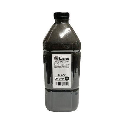 Тонер HP Color Universal Black 1кг. фл. ATM Comet CM-003K