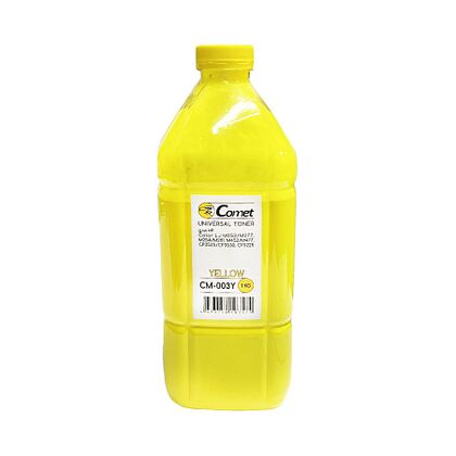 Тонер HP Color Universal Yellow 1кг. фл. ATM CM-003Y