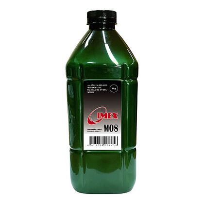 Тонер HP W1450/ W1450/ W1480/ W1480/ W1490/  W1490/ W1510/ 1510 1кг. фл. IMEX Green Line M-08