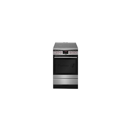Плита электрическая Hansa FCCX58225 серебристый (конфорок 4 шт, духовка 65 л, 50 см x 85 см x 60 см)