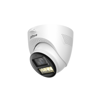Видеокамера аналоговая 2 Mp уличная Dahua купольная, f: 3.6 мм, 1920*1080, ИК: 40 м, LED:40 м, микрофон (DH-HAC-HDW1200TQP-IL-T-0360B)