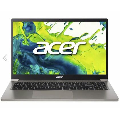 Ноутбук Acer 15,6"/ Intel i3-N355 (3.0 GHz до 3.9 GHz)/ 16Гб/ SSD 512Гб/ Intel HD Graphics (1920x1080) IPS/ Без ОС/ Серый AL15-33P-38AY (NX.D62CD.002)