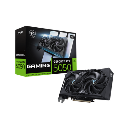 Видеокарта GeForce RTX 5050 8G GAMING MSI (8Gb, GDDR6, 128 бит, 3*DP, HDMI)
