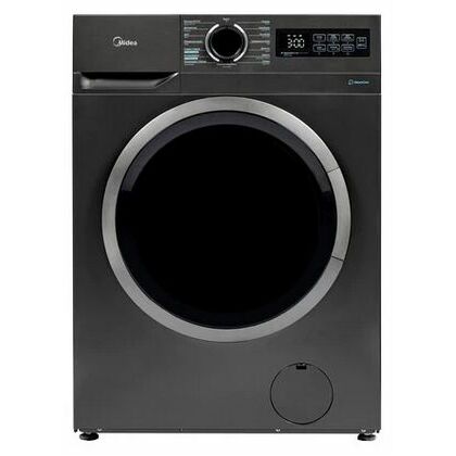 Стиральная машина с паром Midea MF01712BS40/ T серый, 7 кг, инвертор, дисплей -да, глубина - 40 см, 1200 об/ мин