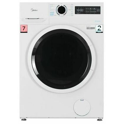 Стиральная машина с паром Midea MF01712US40/ W белый, 7 кг, инвертор, дисплей -да, глубина - 40 см, 1200 об/ мин Стиральная машина с паром Midea MF01712US40/ W белый, 7 кг, инвертор, дисплей -да, глубина - 40 см, 1200 об/ мин