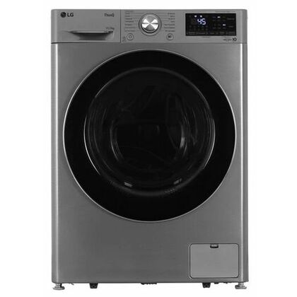 Стирально-сушильная машина с паром LG TW4V5EG2S темно-серый, 11 кг, инвертор, дисплей -да, глубина - 55 см, 1400 об/ мин