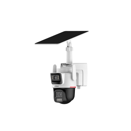 Видеокамера IP 3 Mp+3 Mp уличная Dahua купольная, f: 2.8 mm;3.6 mm; 8.4 mm, 2304*1296, ИК: 30 м, LED:50 м, 4G-модуль, карта до 512 Gb, микрофон, повор