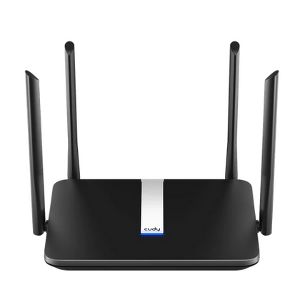 Роутер Cudy X6 ( 2.4 ГГц 574 Мбит/ с, 5 ГГц 1201 Мбит/ с, 5х1Гбит/ с) X6