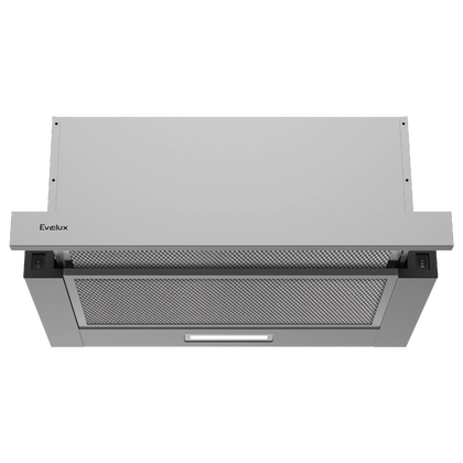 Встраиваемая телескопическая вытяжка EVELUX Tel 50 X (мощность - 135 Вт, производительность - 710 м³/ ч)