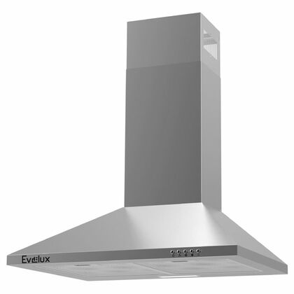 Купольная вытяжка EVELUX Favorite 60 X нержавеющая сталь (мощность - 65 Вт, производительность - 750 м³/ ч)