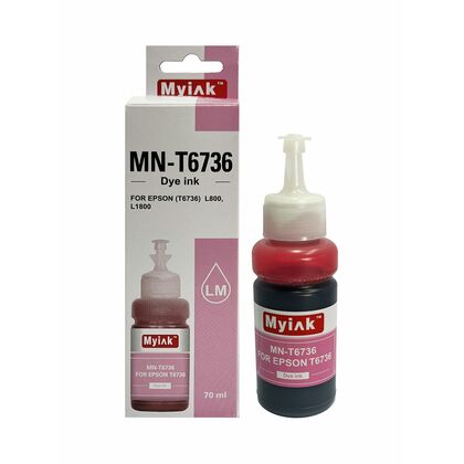 Чернила Epson (T6736) L800/ L1800 (70мл, light magenta Dye) MN-T6736 MyInk