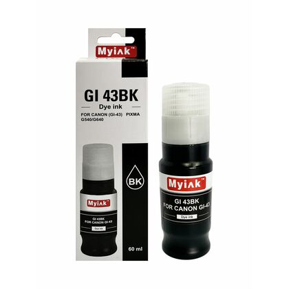 Чернила Canon GI-43 Black 60мл. GI43BK MyInk (PIXMA G540/ G640)