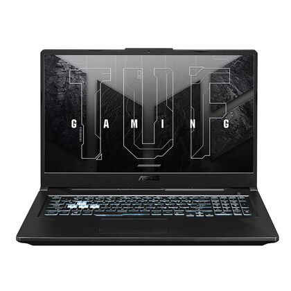 Ноутбук Asus 17,3"/ Intel Core 5 210H (2.2GHz)/ 16Гб/ SSD 1Тб/ GeForce RTX 3050 6Gb (1920x1080) IPS/ Без ОС/ Черный FX707VJ-HX013 (90NR0MY5-M000Z0)