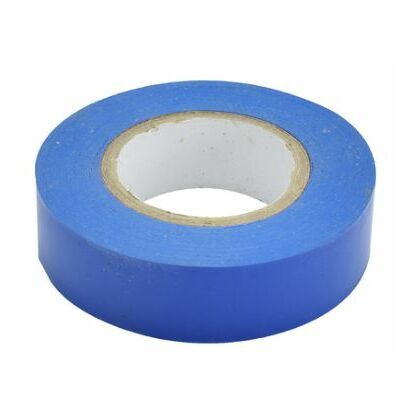 Изолента ПВХ 0,13х15мм, 20м, синяя Kranz (KR-09-2605) кратность заказа 10 рулонов