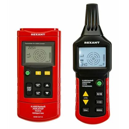 Кабельный локатор R6818 для поиска скрытой проводки, Rexant (12-1024)