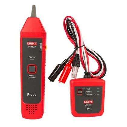 Тестер трассоискатель с генератором сигнала UNI-T UT682D (13-1090)
