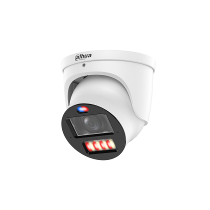 Видеокамера IP 8 Mp уличная Dahua купольная, f: 2.7-12 мм, 3840*2160, ИК: 50 м, LED:50 м, карта до 512 Gb, микрофон (DH-IPC-HDW3849HP-ZAS-PV-PRO)