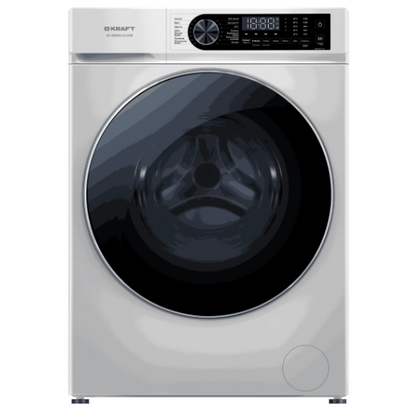 Стиральная машина с паром Kraft KF-MDDS12125W белый, 12 кг, дисплей -да, глубина - 58 см, 1200 об/ мин