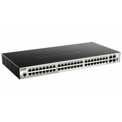 Управляемый коммутатор 52 порта D-Link DGS-1510-52X/ A1A (48х1Гбит/ с, 4хSFP+) 2+ уровня