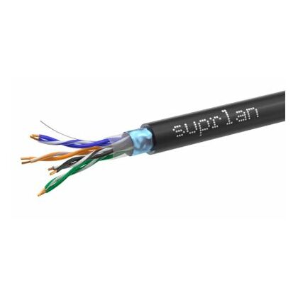 Кабель Cu FTP, Внешний/ Внутренний, 4x2x0.51, бухта 305м., Cat5e, Suprlan Premium, LSZH нг(А)-HF (01-1039-1)