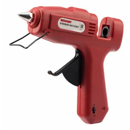 Пистолет клеевой, 100Вт, Ø11мм, с кнопкой, Rexant (12-0115)