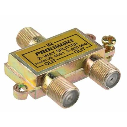 Делитель ТВх2 под F-разъем, 5-900МГц ProConnect (05-6031)
