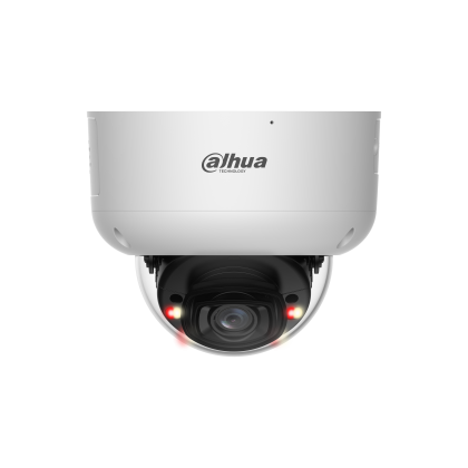 Видеокамера IP 4 Mp уличная Dahua купольная, f: 2.8 мм, 2688*1520, ИК: 60 м, LED:50 м, антивандальная, карта до 1 TB, микрофон (DH-IPC-HDBW5459R1P-ASE