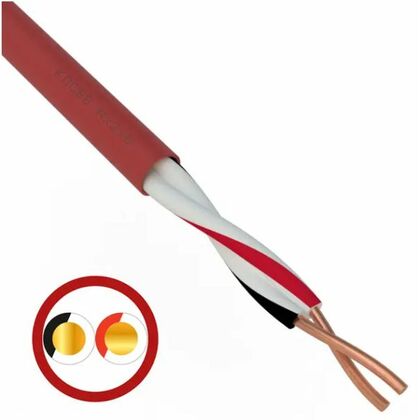 Кабель для пожарной сигнализации КПСВВнг(А)-LS 1x2x0,50мм², Rexant (01-4860) кратность заказа 200 м