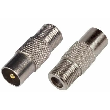 Переходник гнездо F – штекер TV ZnNi ProConnect (05-4303-4) кратность заказа 100 шт