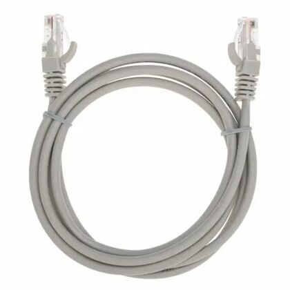 Патч-корд UTP-RJ-45, медь, Cat5e, LSZH, серый, 2м Rexant (02-0100-2)
