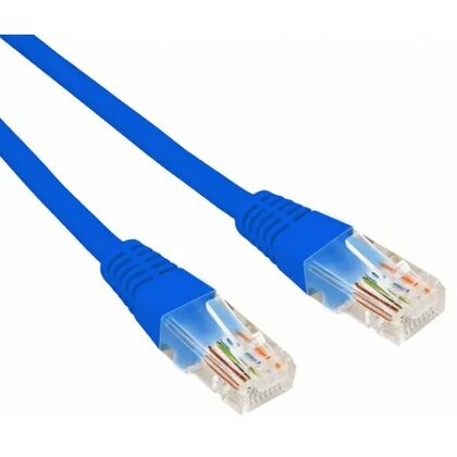 Патч-корд UTP-RJ-45, медь, Cat6, LSZH, синий, 0,5м Rexant (02-0294-05)