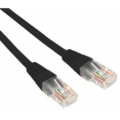 Патч-корд UTP-RJ-45, медь, Cat6, LSZH, черный, 2м Rexant (02-0292-2)