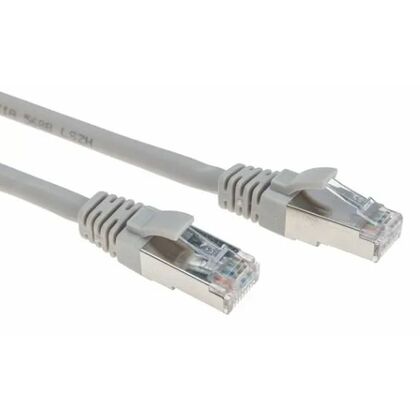 Патч-корд S/ FTP-RJ-45, медь, Cat6A (10G), LSZH, серый, 2м Rexant (02-0390-2)
