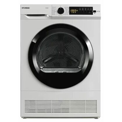 Сушильная машина Hyundai TD1027 белый ,загрузка - 7 кг, конденсационная, программ - 15