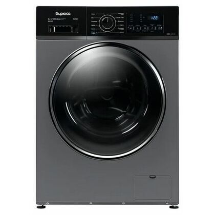 Стиральная машина с паром Бирюса WM-SL610/ 15 S серый, 6 кг, ИНВЕРТОР, дисплей -да, глубина - 44 см, 1000 об/ мин
